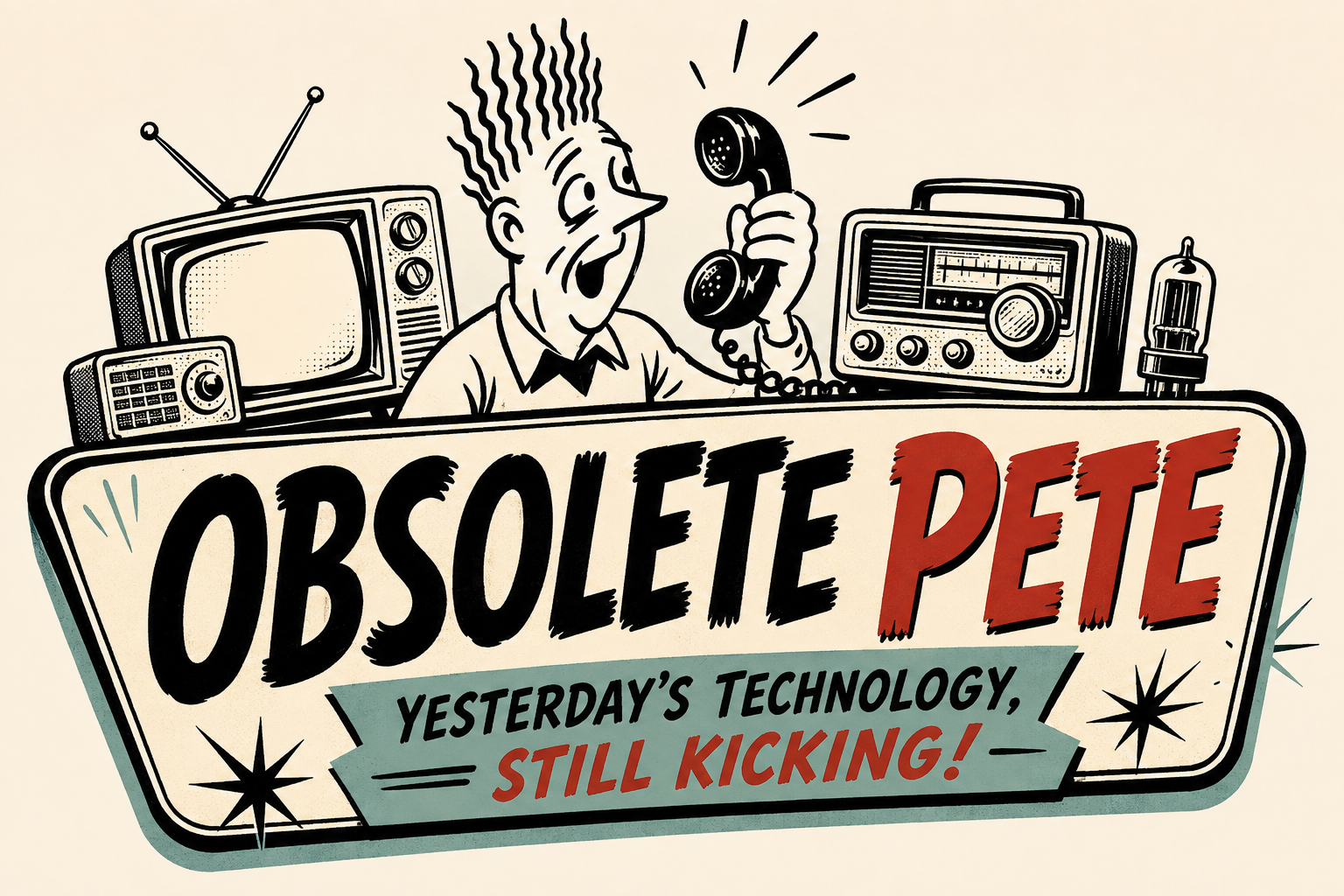 Obsolete Pete — Yesterday's Technology, Still Kicking